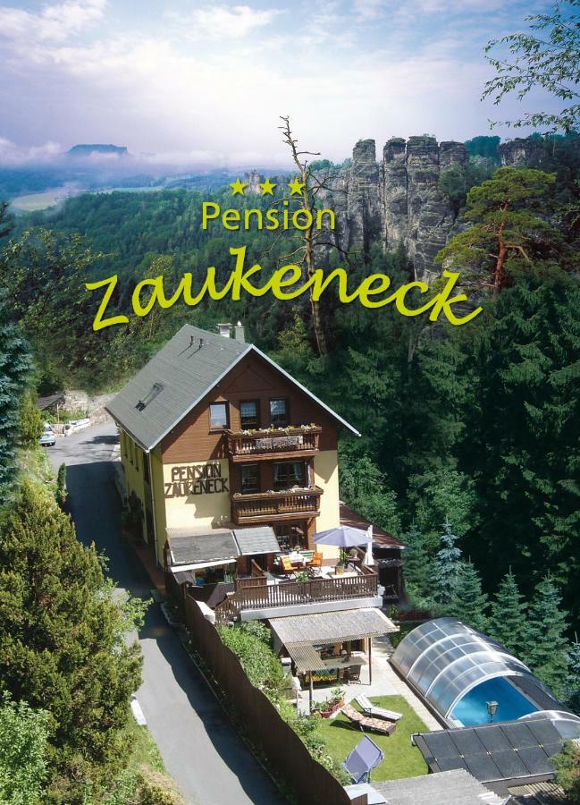 Pension Zaukeneck Bad Schandau Exteriör bild