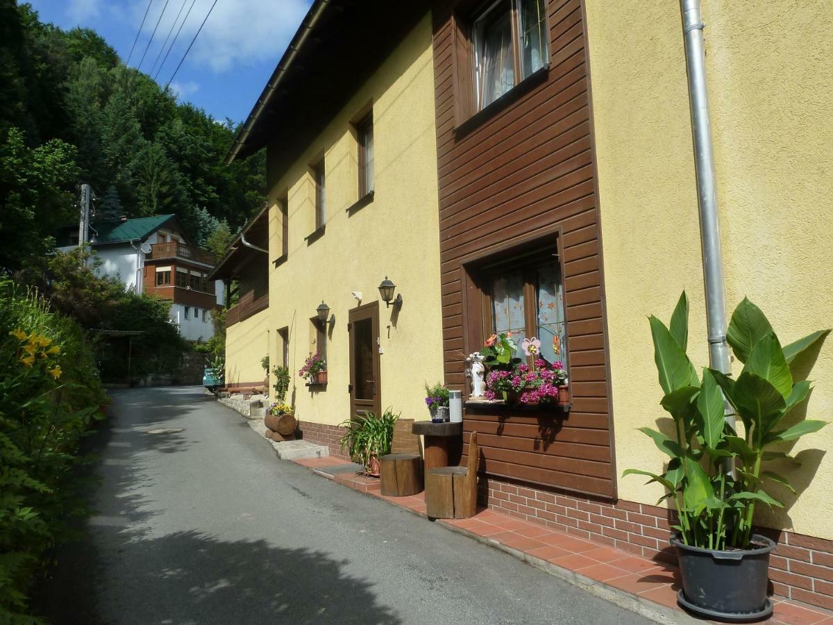 Pension Zaukeneck Bad Schandau Exteriör bild
