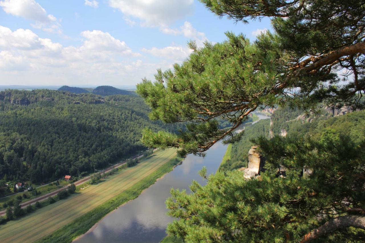 Pension Zaukeneck Bad Schandau Exteriör bild